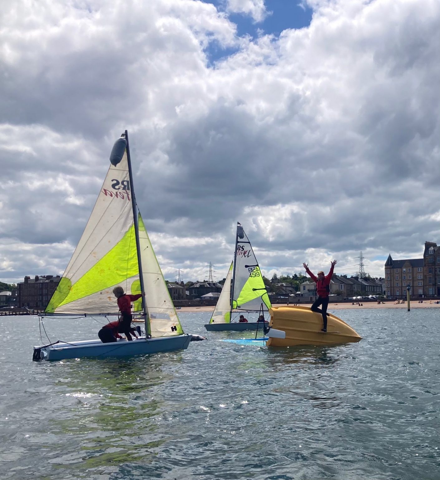 2021 season in full flow! Portobello Sailing, Kayaking and Rowing Club